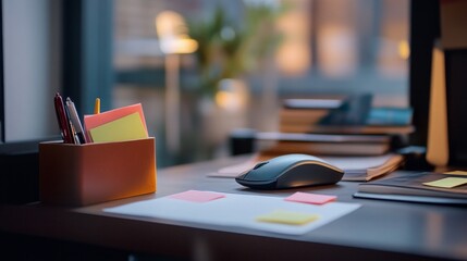 Minimalist Workspace: A Clean and Organized Desk