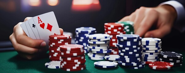 Naklejka premium casino gambling strategy