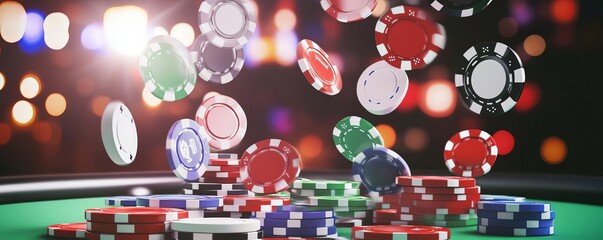 Fototapeta premium casino gambling strategy