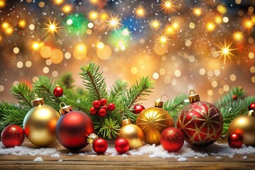 Abstract Christmas background