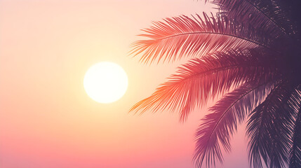 Summer vacation with bright sun hat objectivity