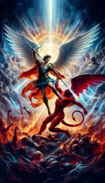 Saint Michael Archangel: Victory Over Evil"