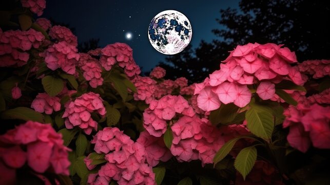 earth and moon