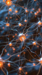 Interconnected Neural Nodes and Lines