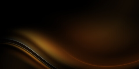 Abstract Creative Golden Wave Background image design