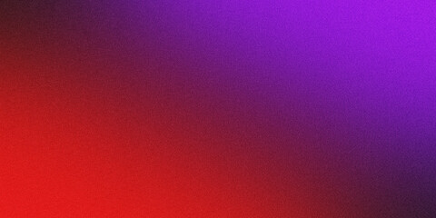 Grainy gradient background in red and purple color. dark color. noise texture. abstract purple-red gradient. background design. © Oleksandr Sylenko