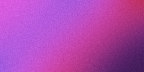 Grainy gradient background in red and purple color. noise texture. abstract purple-red gradient. background design