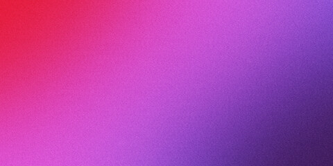 Grainy gradient background in red and purple color. noise texture. abstract purple-red gradient. background design
