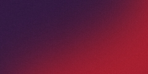 Grainy gradient background in red and purple color. dark color. noise texture. abstract purple-red gradient. background design.