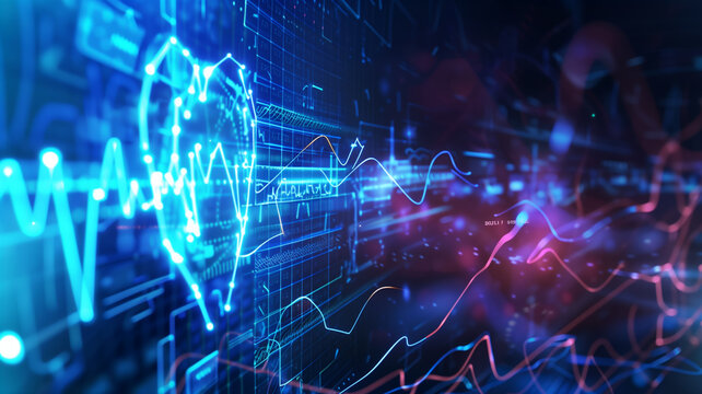 A heart of data beats in harmony with the language of computers.