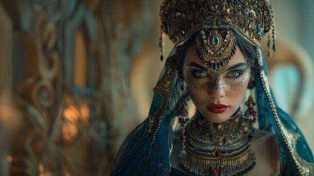 Rainha Jezabel,  personagem biblica da &eacute;poca do profeta elias; Queen Jezebel biblical character from the time of the prophet elijah