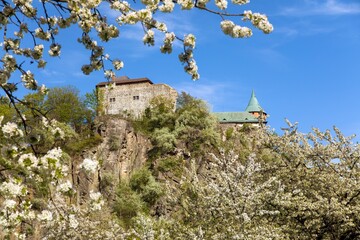 Kuneticka hora castle near Pardubice town