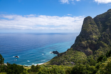 Spectacular north coast of Madeira
