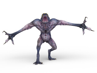 エイリアン　3DCGレンダリング