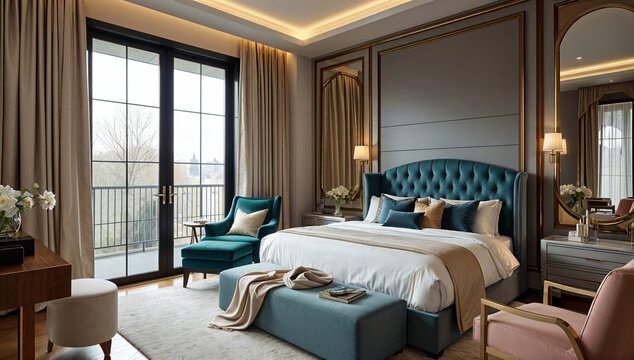 Luxurious Master Suite: A Haven of Elegance and Comfort