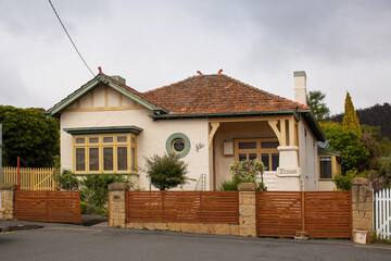 Heritage residential housing in the inner city area of Hobart