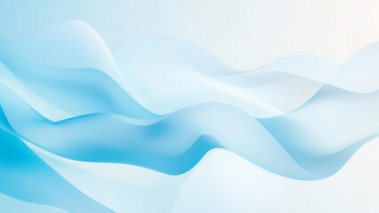 Calm and Confident: Pastel Light Blue LinkedIn Banner