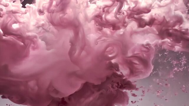 pink rose smoke petals