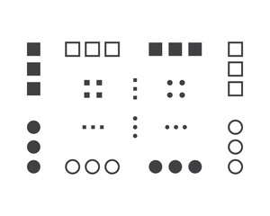 Hamburger menu icon, buttons for website, UI navigation, mobile app, presentation. Vector design elements and user Interface icons.