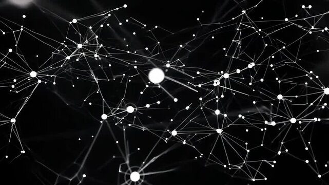 background with stars and circles