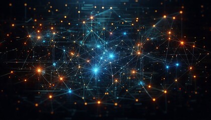 Obraz premium AI technology Background