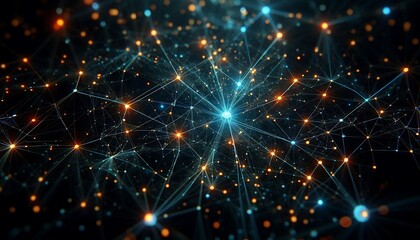 Fototapeta premium AI technology Background