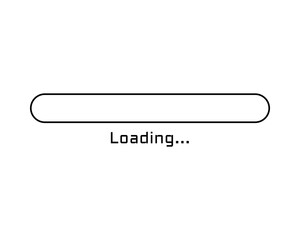 Collection Loading bar status icon. Vector illustration. Set of vector loaded icons. Download progress. Donload or Upload.