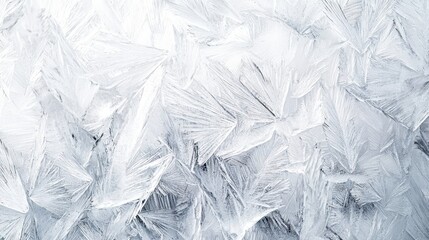 Abstract Ice Crystal Texture.