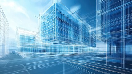 Abstract Building Design.