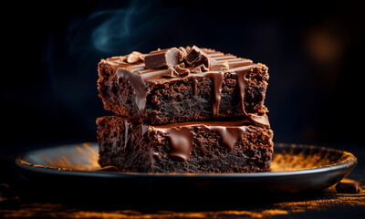 Delicious Chocolate Brownie Cake