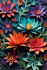 Paper Flowers Art