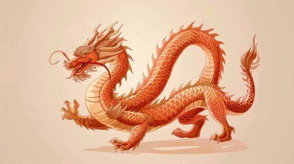 Obraz premium chinese dragon