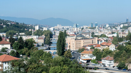 Sarajevo city view