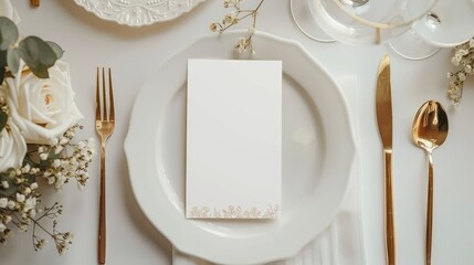 Elegant Table Setting
