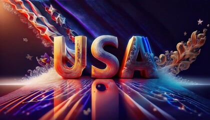 Celebrating American Patriotism Through Vibrant Artistry