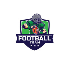 american football logo design