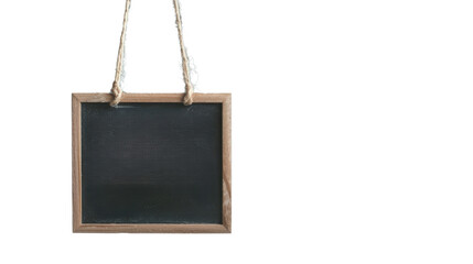 A blackboard with a white background