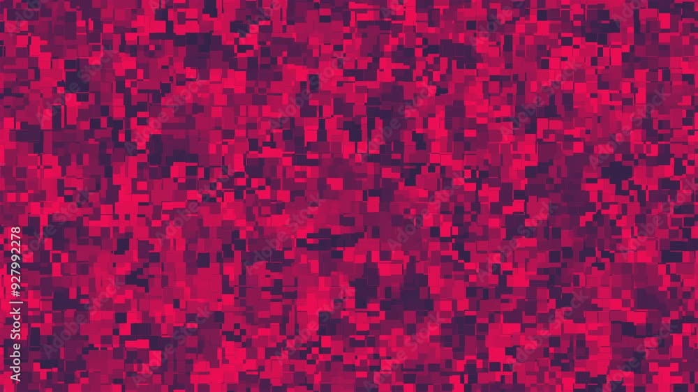 Poster lots of small squares. computer generated 3d render