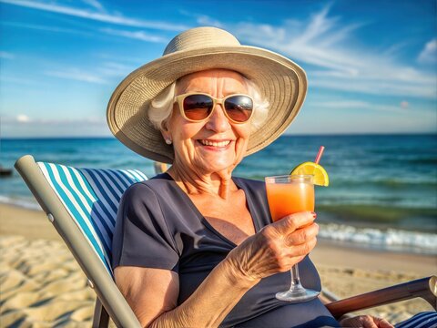 Grandma At The Beach Images – Browse 51,811 Stock Photos, Vectors, and