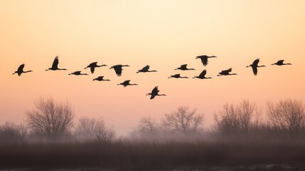 Follow the migratory birds and witness the journey south