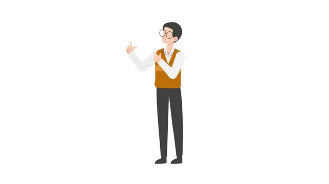 Presenting Gesture
