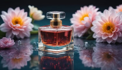 A delicate fragrance enveloped in pink blossoms