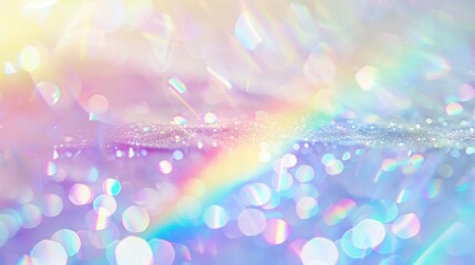 Colorful Bokeh Abstract Background