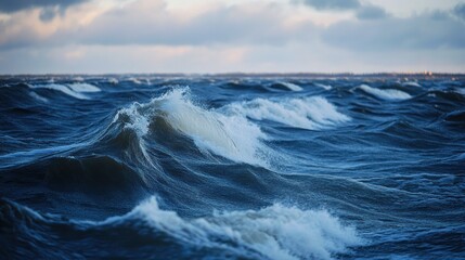 Fototapeta premium Turbulent Ocean Waves