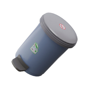 Hospital Trash Can 4