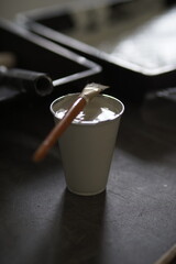 cup of paint 