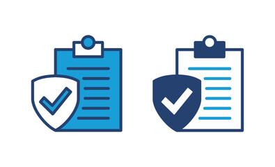 Insurance icon vector. insurance symbol vector