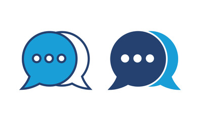 Obraz premium Chat icon vector. speech bubble icon. comment icon vector. message. contact us