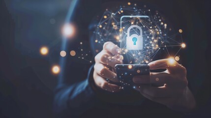 Cyber Security and Data Protection Concept