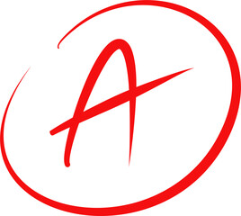 Exam grade clipart 